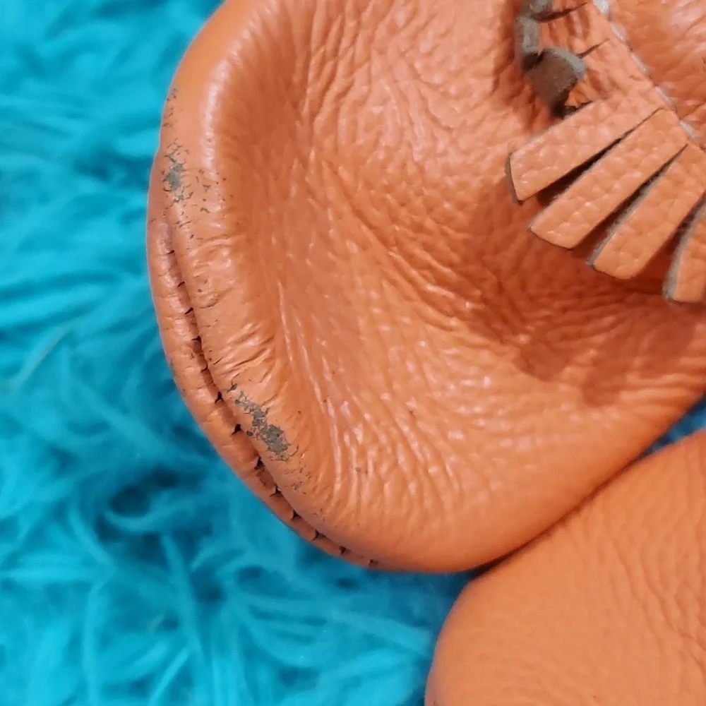Freshly Picked Orange Moccasins